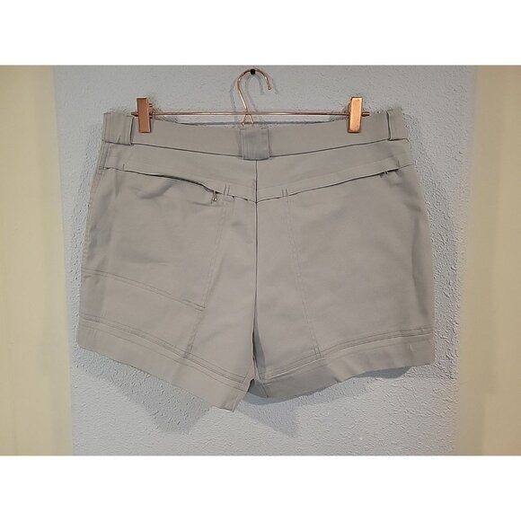 Vintage Sportif USA Porsche Exclusive Shorts Mens 36 Gray Cargo Pockets - Picture 5 of 6